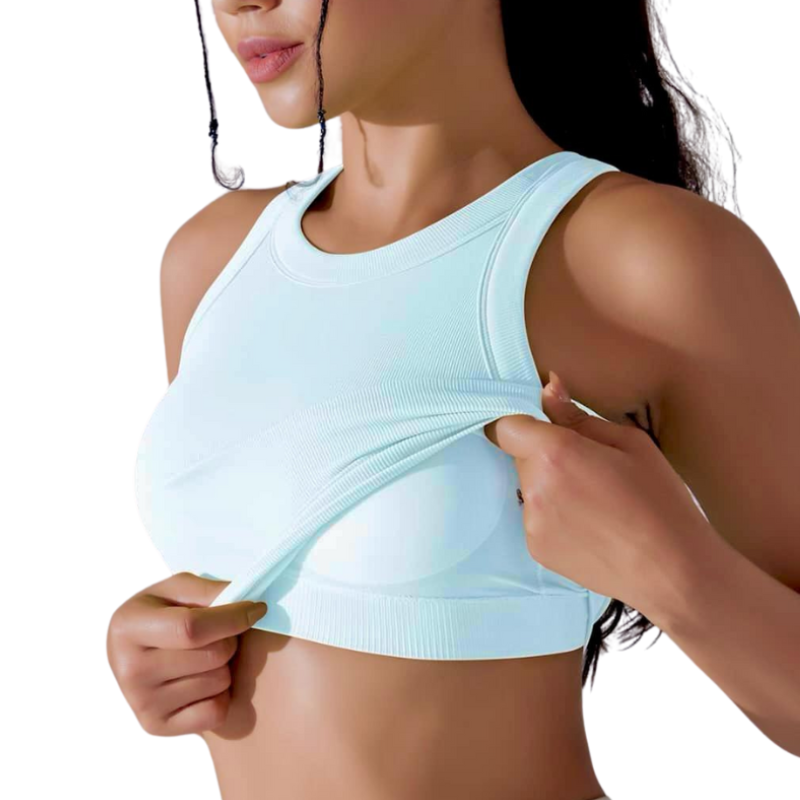 Zweilagiger Sport-BH für Damen.