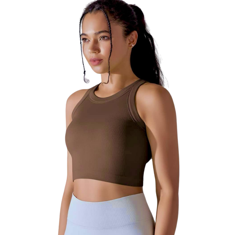 Zweilagiger Sport-BH für Damen.