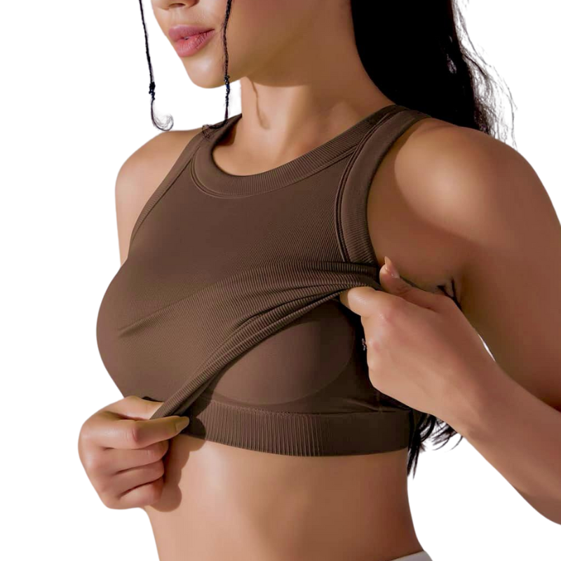 Zweilagiger Sport-BH für Damen.