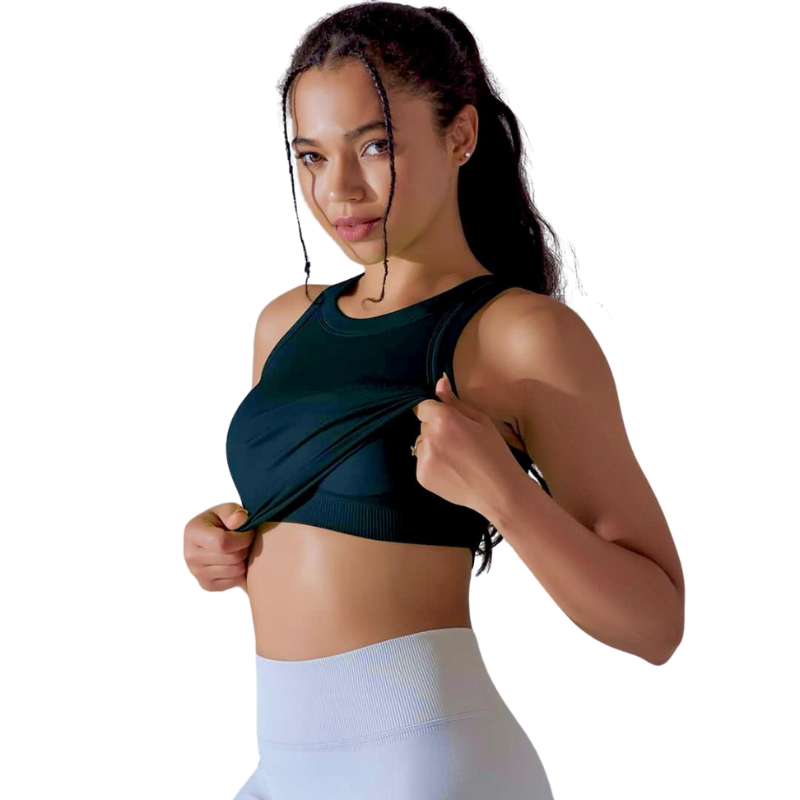 Zweilagiger Sport-BH für Damen.
